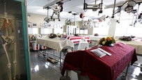 When medical students have finished their study and practice on cadavers, they often hold a respectful memorial service to honor these bodies donated to science. But the ceremonies at one medical school have a surreal twist: Relatives of the deceased are in attendance